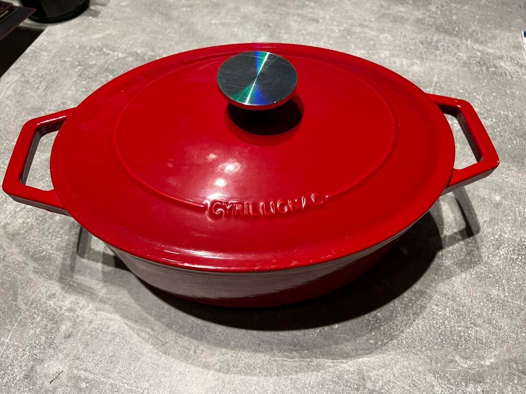 Gietijzeren braadpan “ CYRIL LIGNAC “, Maison & Meubles, Enlèvement, Comme neuf