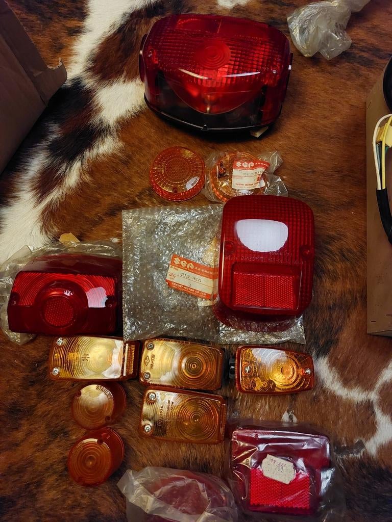 Suzuki oldtimer pinkers en achterlichten, Ophalen of Verzenden