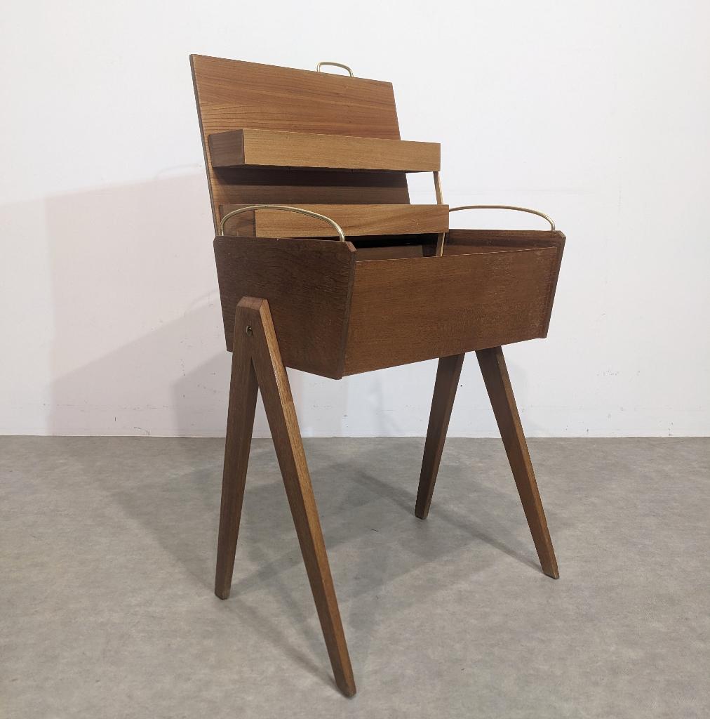 Travailleuse, Meuble d'appoint scandinave1960s, Antiquités & Art, Enlèvement