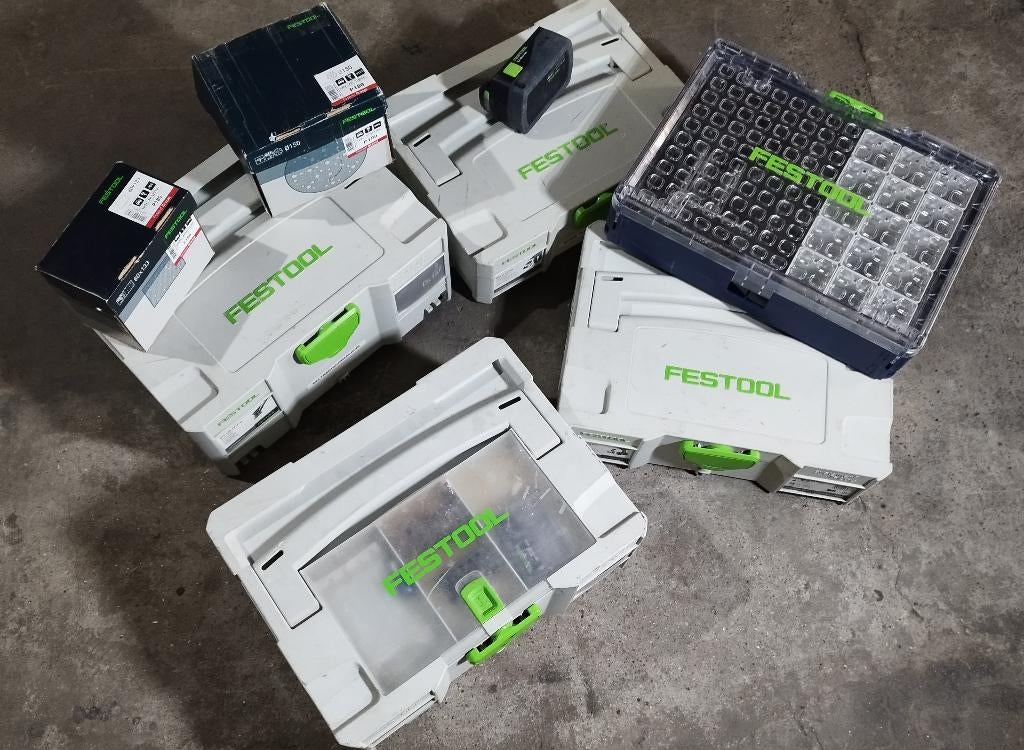 Ensemble d'outils FESTOOL x4, Bricolage & Construction, Enlèvement ou Envoi