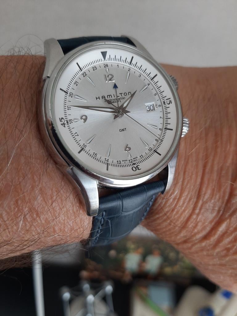 HAMILTON GMT automaat, Verzamelen, Merken en Reclamevoorwerpen, Ophalen of Verzenden, Zo goed als nieuw