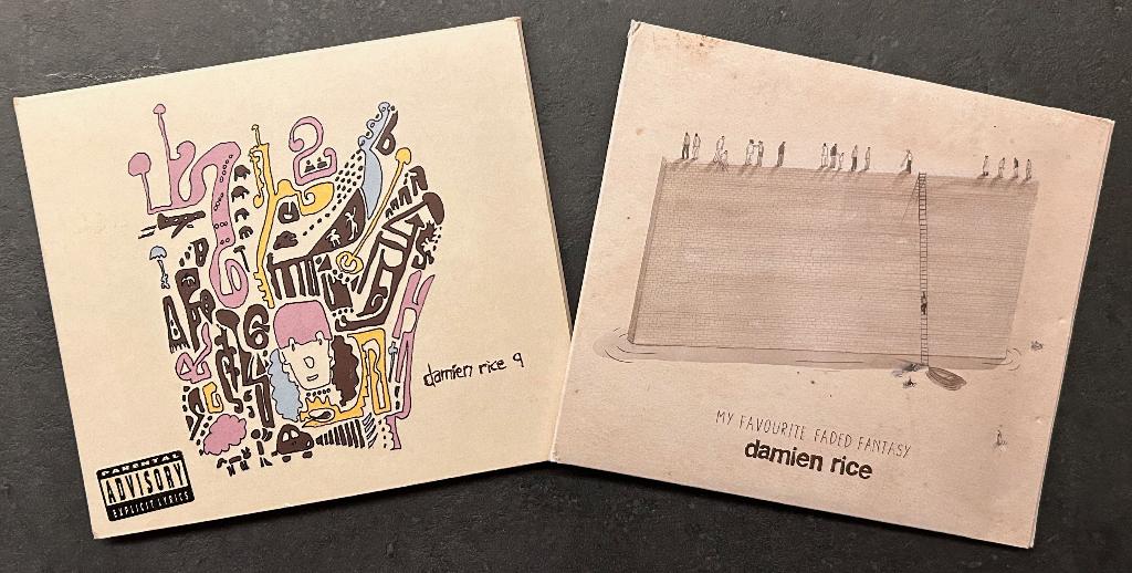 DAMIEN RICE - 9 & My favourite faded fantasy ( 2 CDs ), Cd's en Dvd's, Cd's | Rock, Zo goed als nieuw, Singer-songwriter, Verzenden