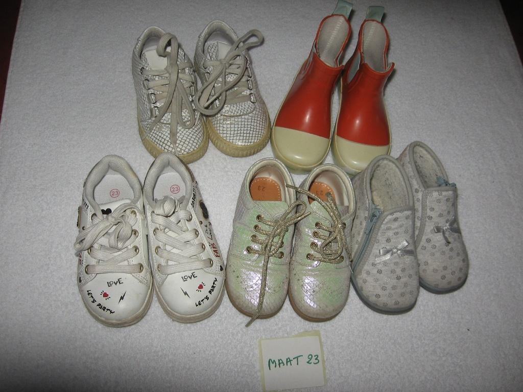 meisjesschoentjes maat 23, Ophalen, Gebruikt, Meisje, Schoenen