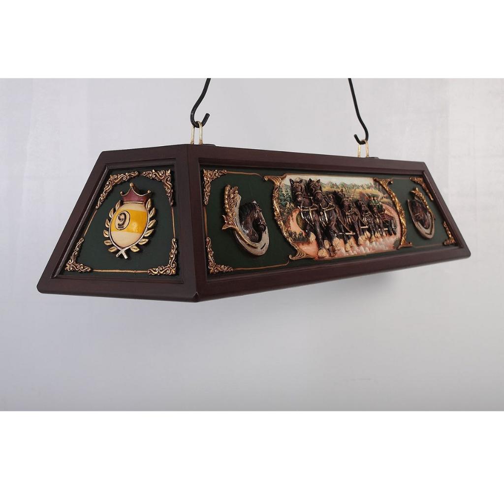 Biljartlamp lightdiffuser 120 cm - biljartlamp hout, Ophalen, Nieuw