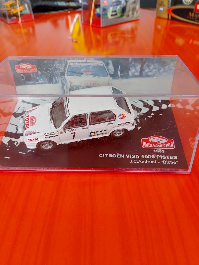 Citroën Visa 1000 rupsbanden Monte Carlo 1/43, Ophalen