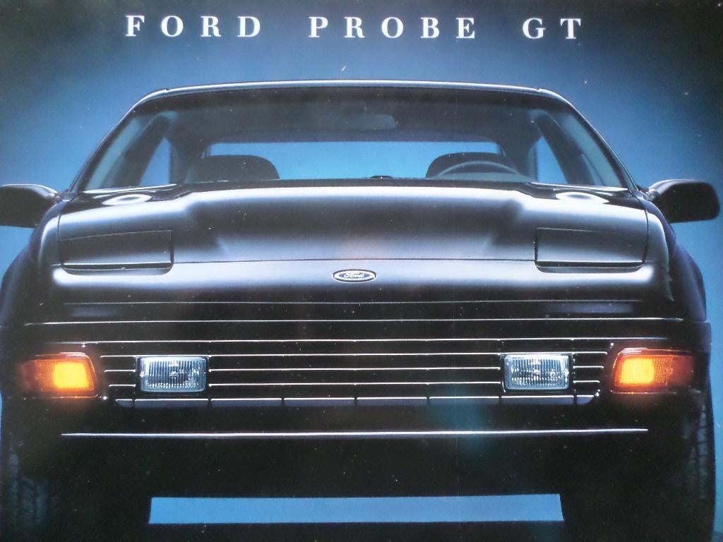 Brochure de la Ford Probe GT 1990, Livres, Autos | Brochures & Magazines, Enlèvement ou Envoi, Ford