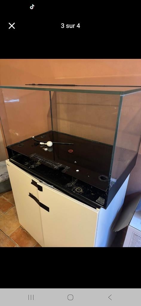 Aquarium redsea 260l avec decante externe plus meuble, Enlèvement