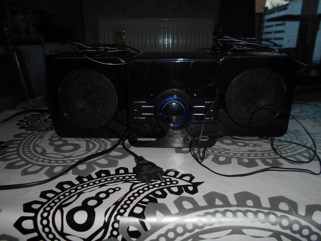te koop medion mirco-audio-system, Enlèvement, Comme neuf, Radio, Avec lecteur de CD