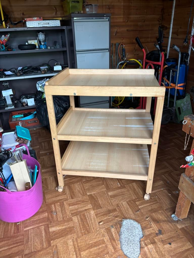 Roltafel, Ophalen, Gebruikt