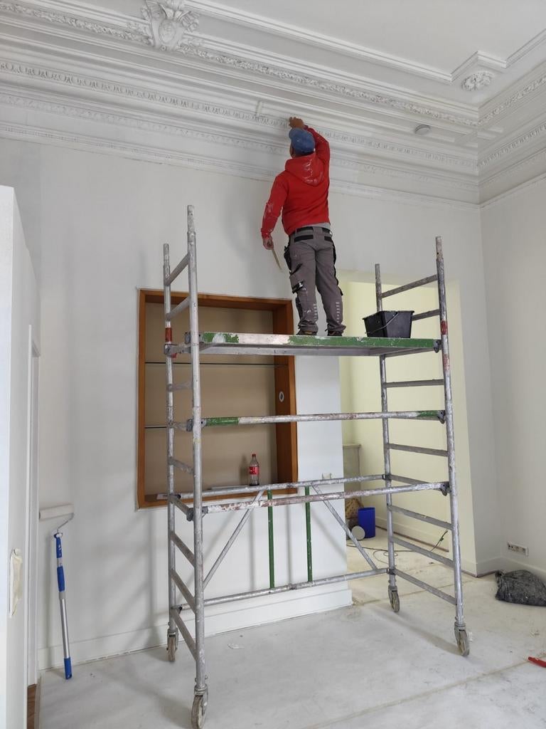 Échafaudages à louer sur Bruxelles, Bricolage & Construction, Échafaudages, Enlèvement, Utilisé