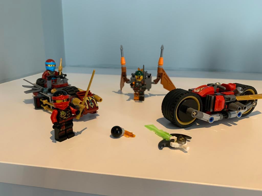 Lego Ninjago - La poursuite en moto de ninja - 70600, Enfants & Bébés, Enlèvement ou Envoi, Lego