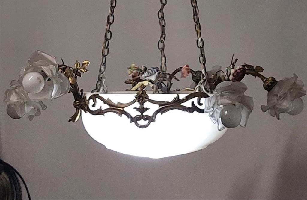 Zeer mooie Art Deco luster!, Antiek en Kunst, Ophalen