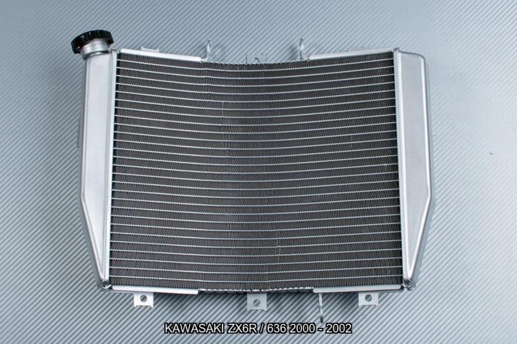 Radiateur Koeler AVDB KAWASAKI ZX6R / 636 2000 2002 ZX 6 R, Motoren, Ophalen of Verzenden, Nieuw