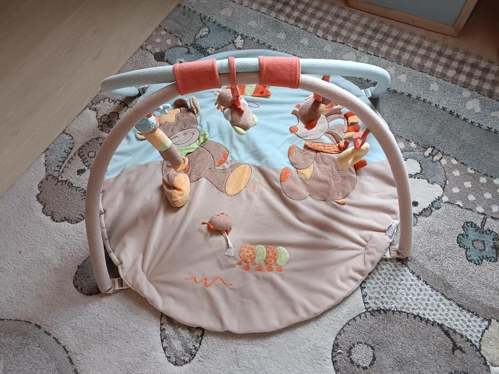 Tapis d'éveil bébé Nattou Gaston Hérisson, Enlèvement ou Envoi, Comme neuf