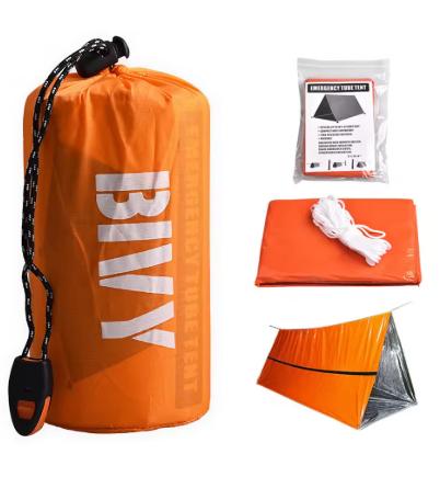 Ensemble tente d'urgence/tente de survie pour 2 personnes, Enlèvement ou Envoi, Neuf, Jusqu'à 2