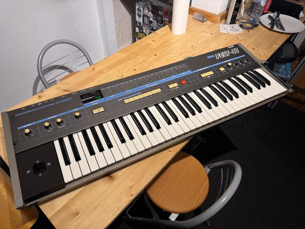 Korg Poly-61, Muziek en Instrumenten, Ophalen, Korg, Met koffer of flightcase, 61 toetsen