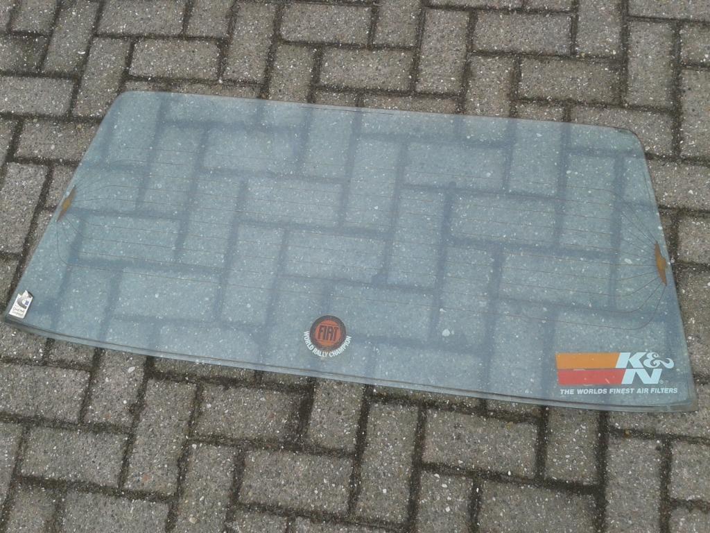 Fiat 131 Racing Achterruit Origineel/ Original Rear Window, Enlèvement, Fiat