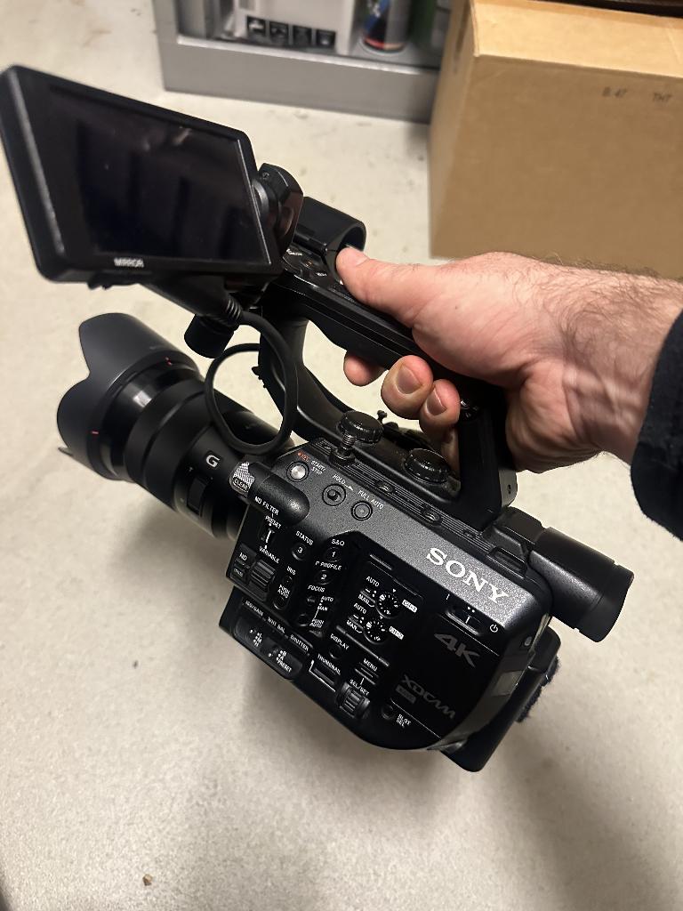 Sony PXW-FS5, Audio, Tv en Foto, Videocamera's Digitaal, Gebruikt, Camera, Harde schijf, Sony, Minder dan 8x, Externe microfoon