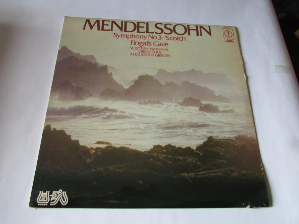 Mendelssohn symphony n 3-Scotch, Verzenden, Gebruikt, 12 inch, Orkest of Ballet