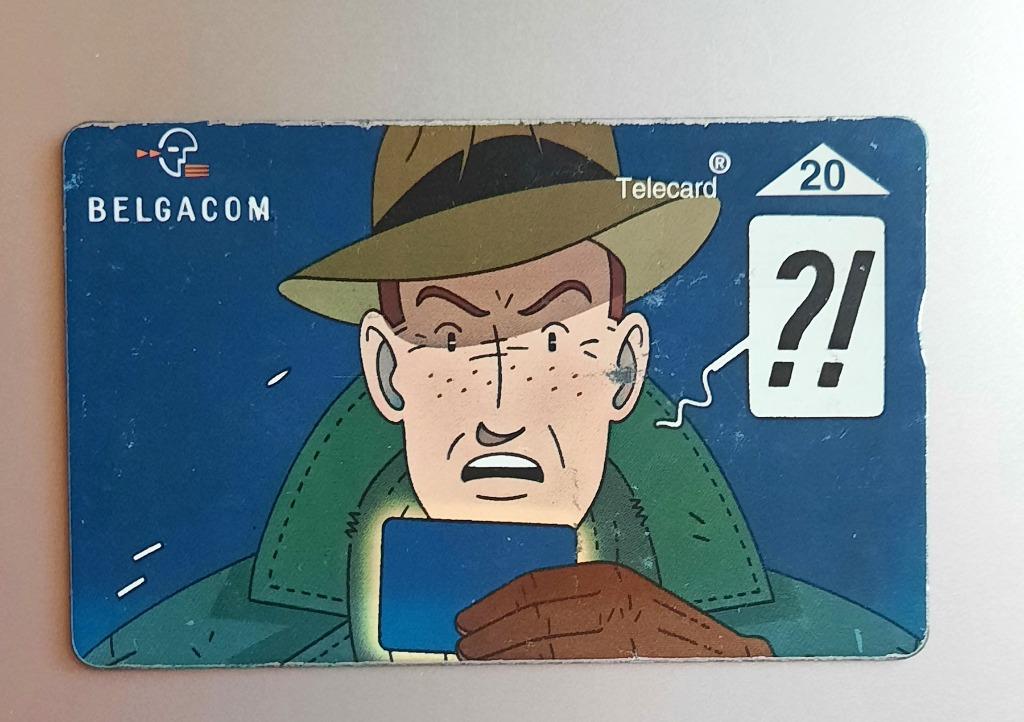 Telecard Blake et Mortimer, Collections, Envoi