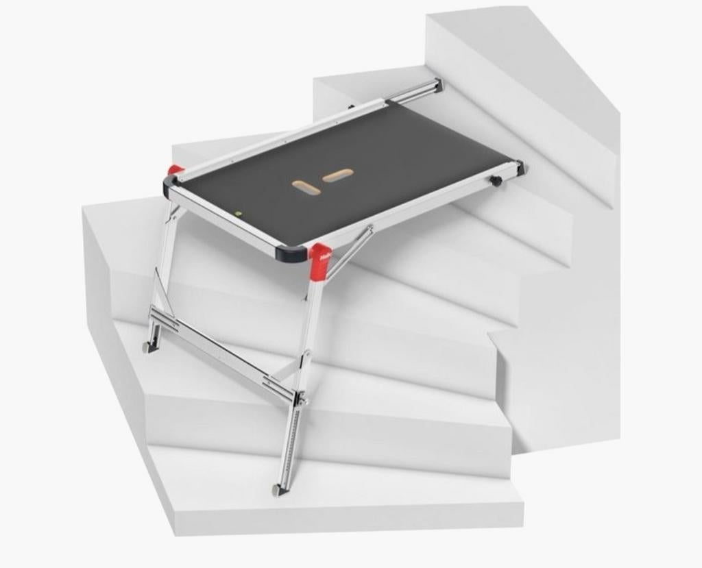 Hailo trapplatform 90x57cm, Ophalen