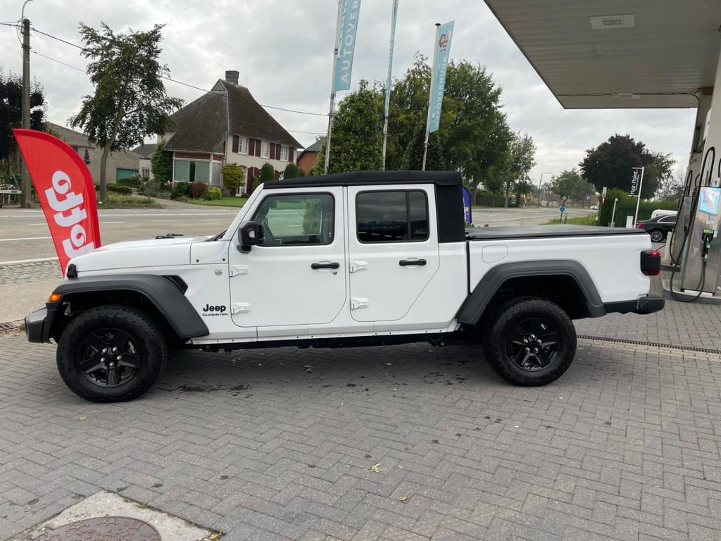 Jeep Gladiator Sport AWD €44.500 Ex. BTW (bj 2021), Auto's, Adaptive Cruise Control, Gebruikt, Leder, 194 kW
