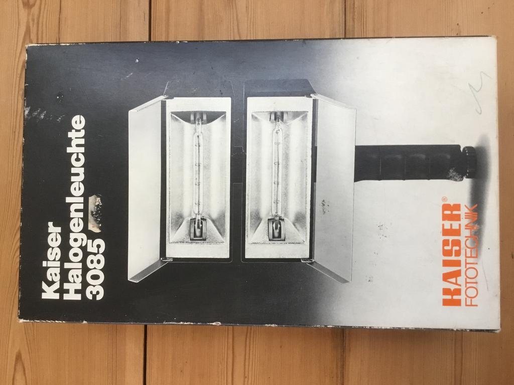 Dubbele halogeenlamp van Kaiser., Ophalen, Gebruikt