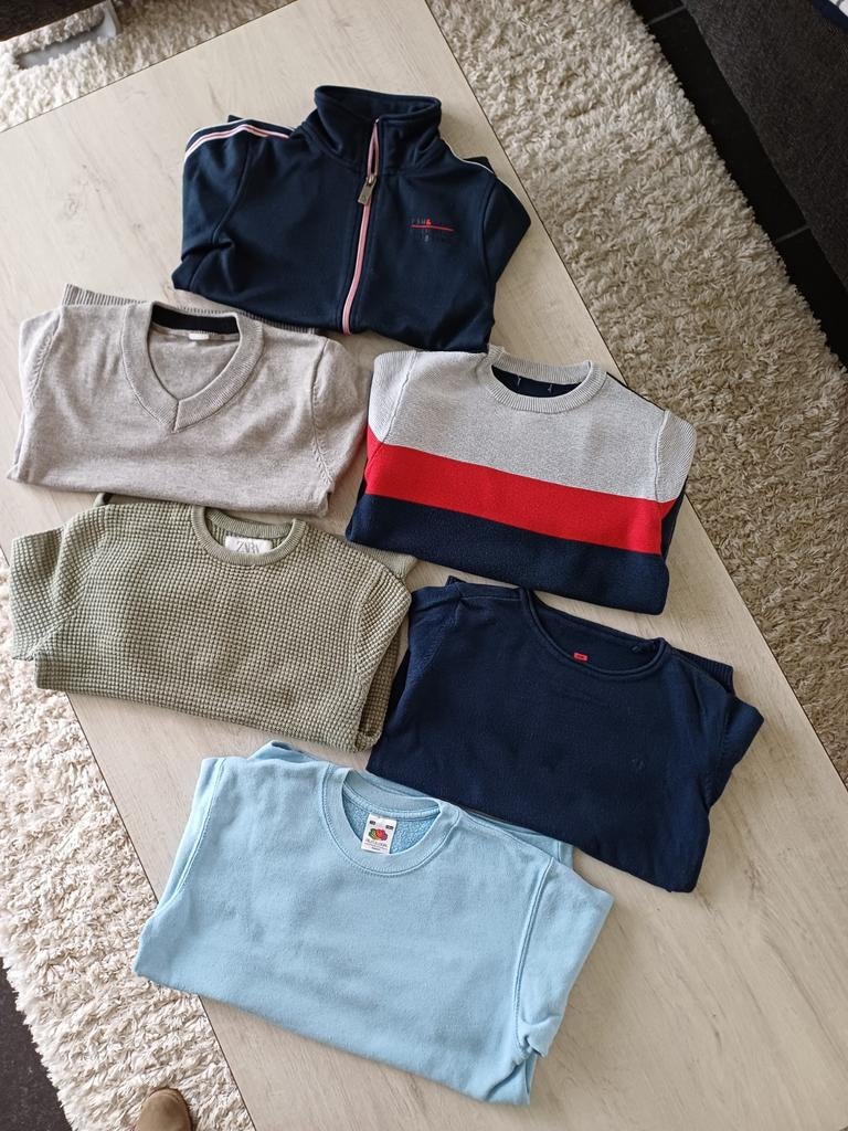 Pakket jongens truien maat 7/8 jaar 6 stuks, Kinderen en Baby's, Kinderkleding | Maat 128, Ophalen