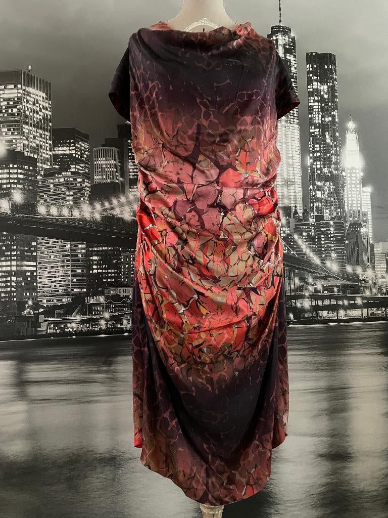 ZIJDE - kleed jurk Giovane - 42/44, Overige kleuren, Verzenden, Maat 42/44 (L), Zo goed als nieuw