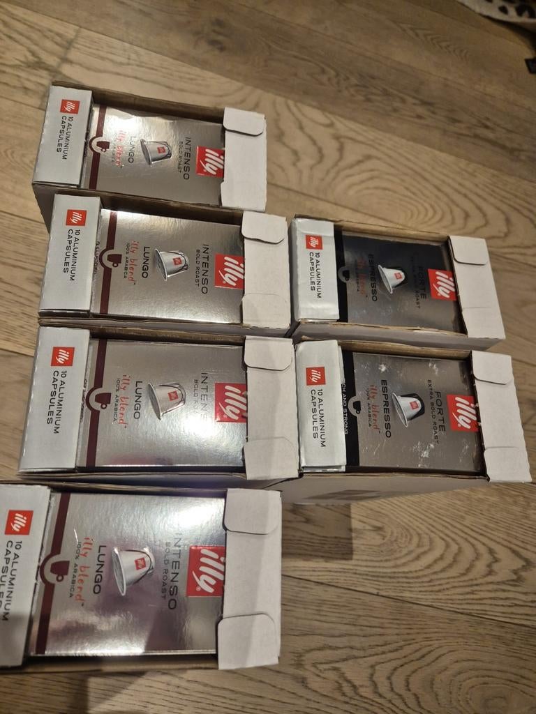 Illy koffie capsules, Kleding | Dames, Leggings, Maillots en Panty's, Ophalen of Verzenden