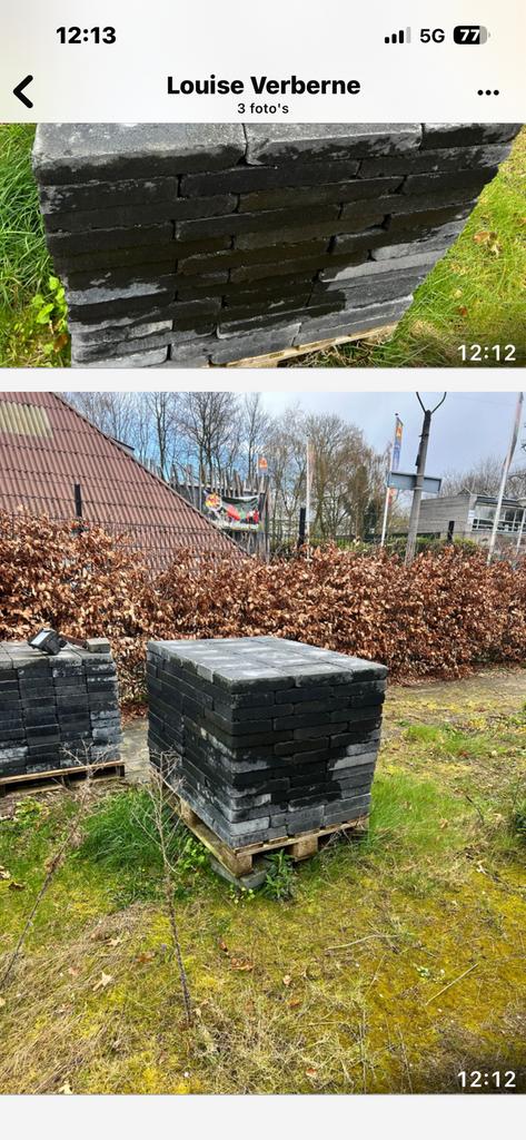 Klinkers tussen de 70 a 80 vierkante meter, Ophalen of Verzenden, Zo goed als nieuw