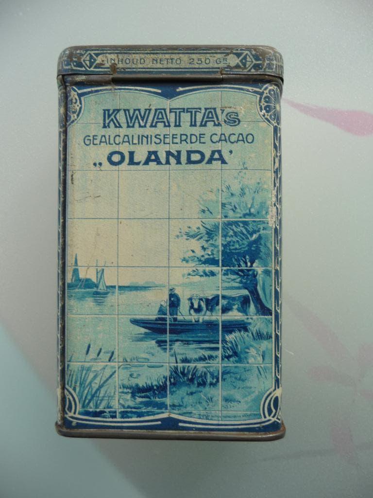 boîte 250g Kwatta Olanda, Verzamelen, Blikken, Ophalen, Gebruikt, Overige, Overige merken