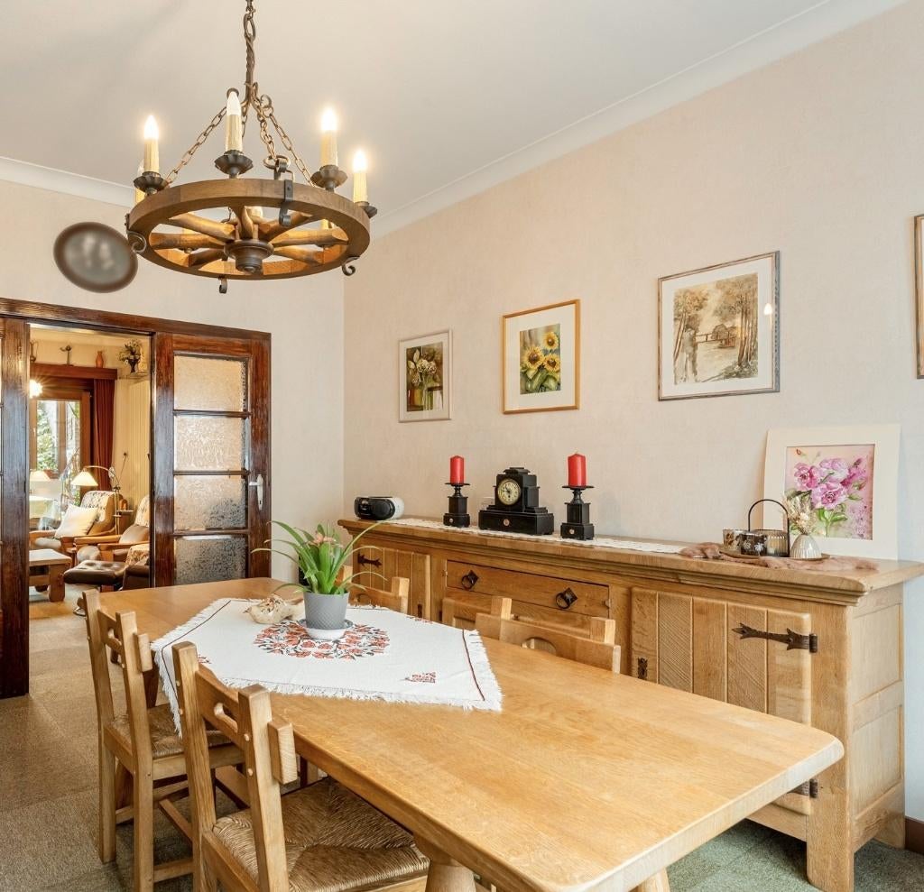 eiken eetkamer, Huis en Inrichting, Ophalen, Zo goed als nieuw, Eikenhout