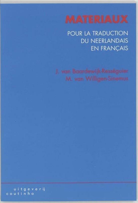 boek:matériaux pour la traduction du Néerlandais en Français, Boeken, Ophalen of Verzenden, Gelezen, Hogeschool