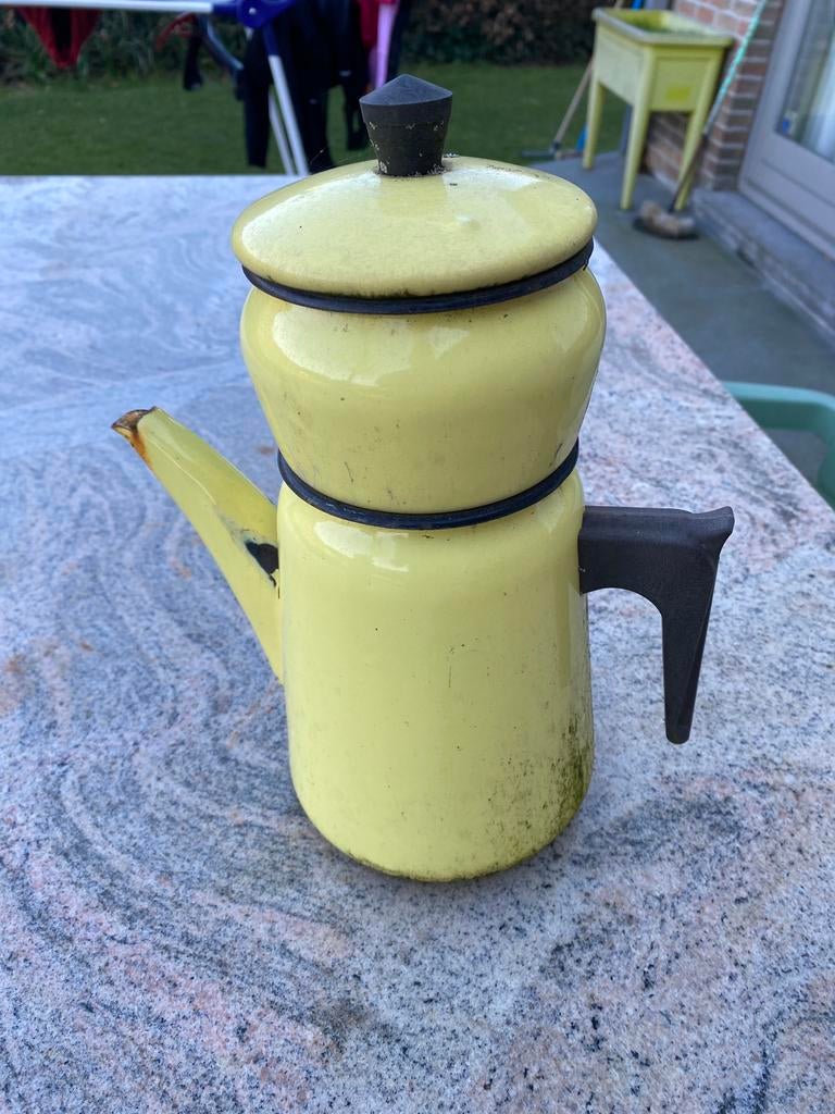 Koffiekan - vintage, Antiquités & Art, Enlèvement