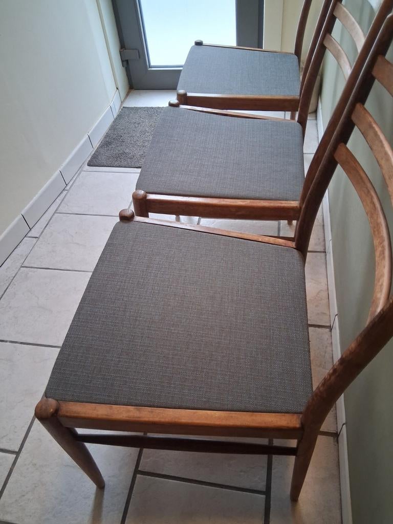 3 knappe vintage stoellen. Opruiming!!, Antiek en Kunst, Ophalen of Verzenden