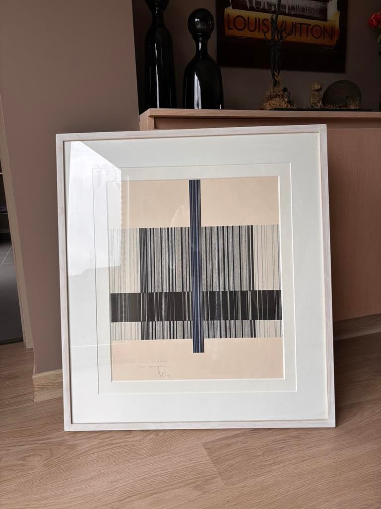 Gesigneerde en genummerde zeefdruk – Peire Luc, Antiek en Kunst, Ophalen