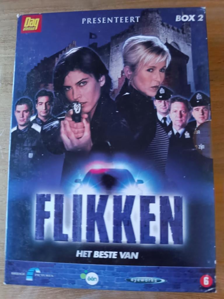 Het beste van Flikken 2 dvd's (aflevering 8 tot 13), Boxset, Ophalen of Verzenden, Zo goed als nieuw, Vanaf 6 jaar