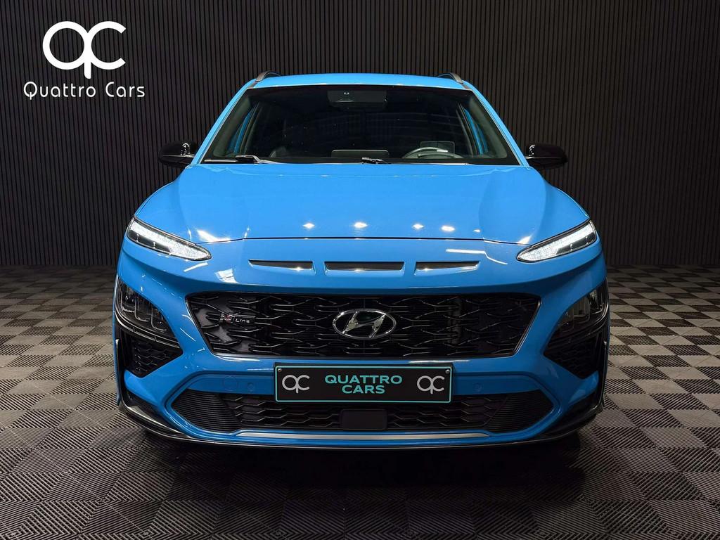 Hyundai KONA 1.6T Pack Sport N-Line - Boite Auto - Unique !, Auto's, Hyundai, Automaat, Gebruikt, 4 cilinders, Alcantara