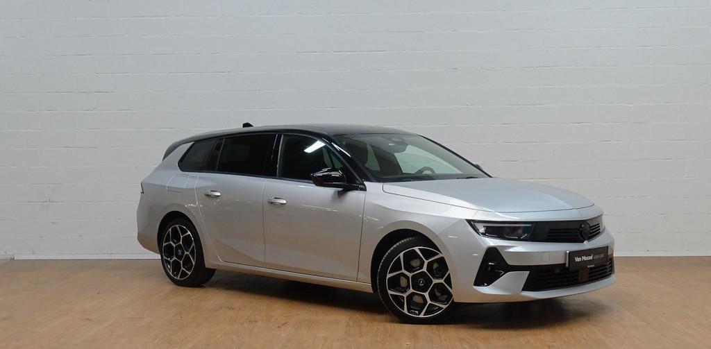 Opel Astra Sports tourer 1.6 Turbo Hybrid Ultimate, Autos, Argent ou Gris, Electronic Stability Program (ESP), Entreprise, 179 ch