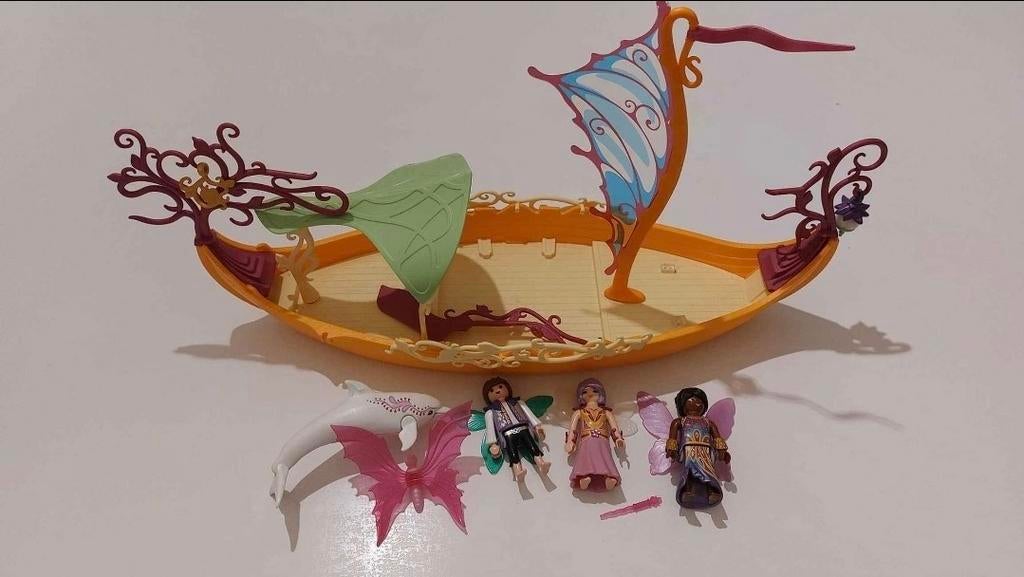 Playmobil magische feeënboot, Ophalen
