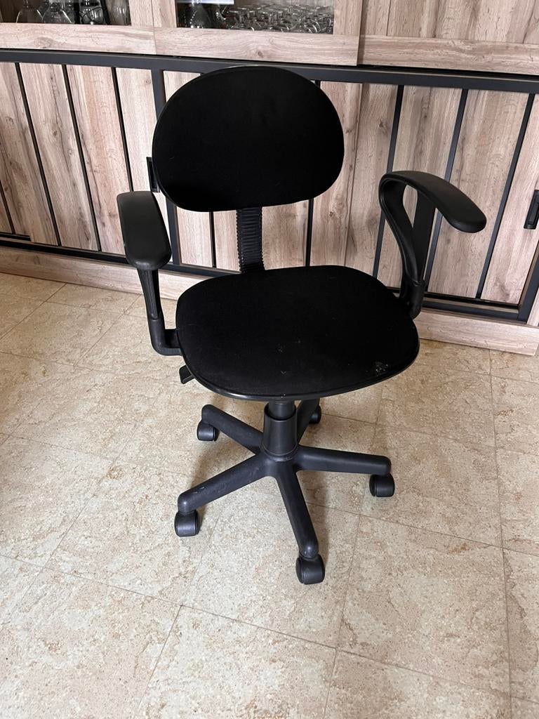 Chaise de bureau, Enlèvement, Utilisé, Noir, Chaise de bureau