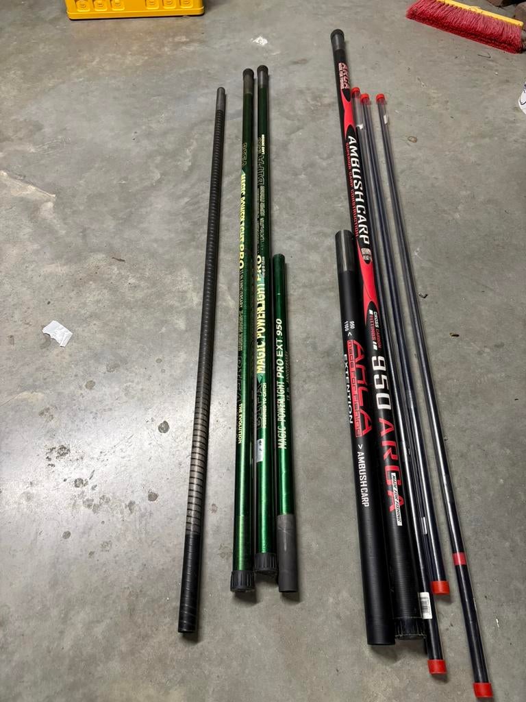 Hengels te koop, Watersport en Boten, Hengelsport | Algemeen, Ophalen, Gebruikt