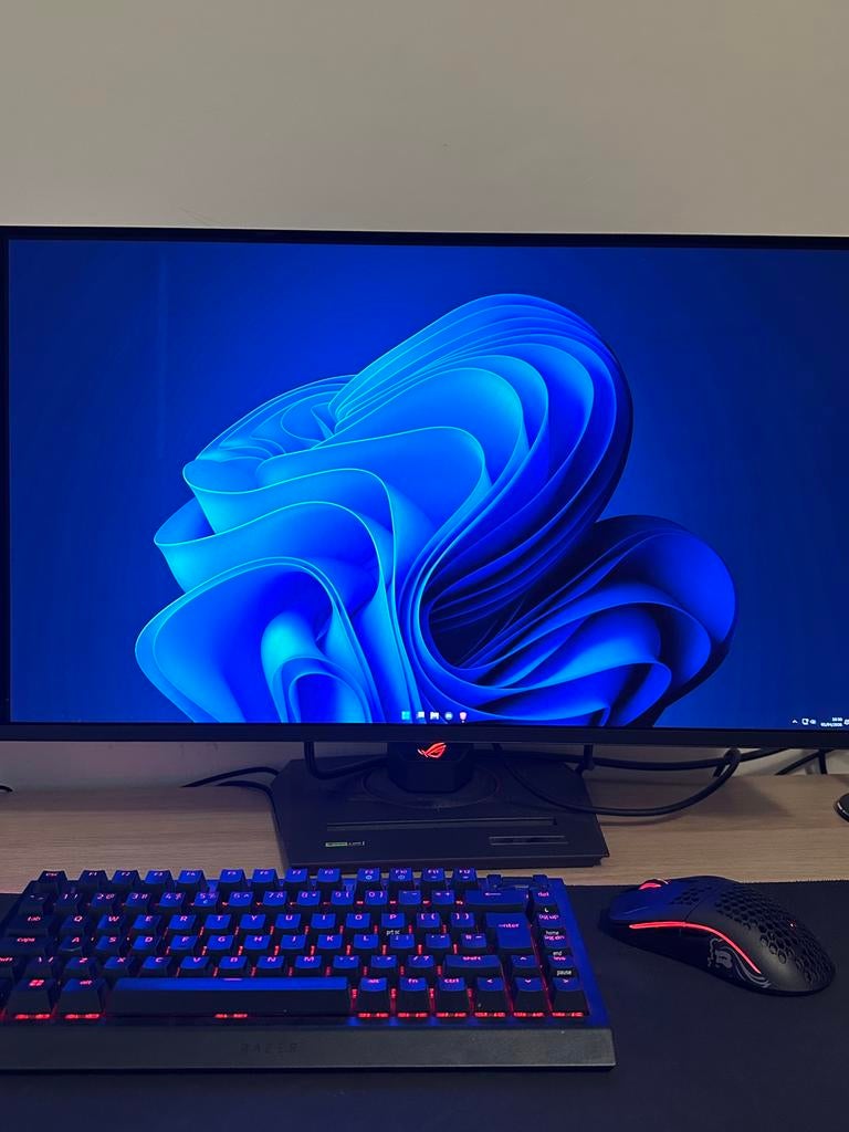 ASUS ROG 27” QD-OLED 360Hz Gaming Monitor (1440p HDR), Computers en Software, Monitoren, Asus, In hoogte verstelbaar, Minder dan 1 ms