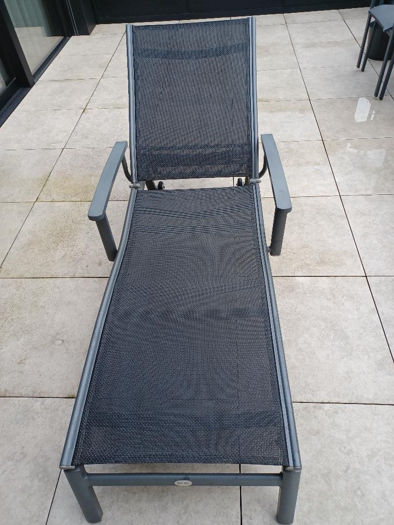lounger ligbed, Ophalen, Aluminium