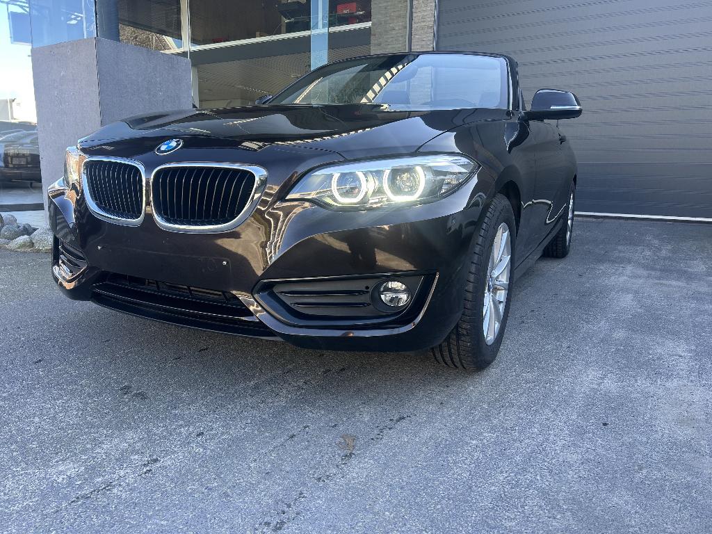 BMW 218i cabrio, Autos, Euro 6, Entreprise, Cabriolet, Boîte manuelle