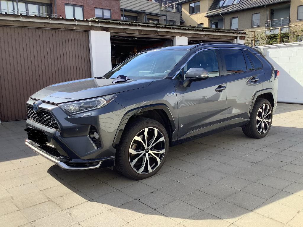 Toyota Rav4 plug-in 2022 48000km Ent cuir 360cam Toit ouvert, Autos, Toyota, Cuir, Argent ou Gris, Achat, 2487 cm³