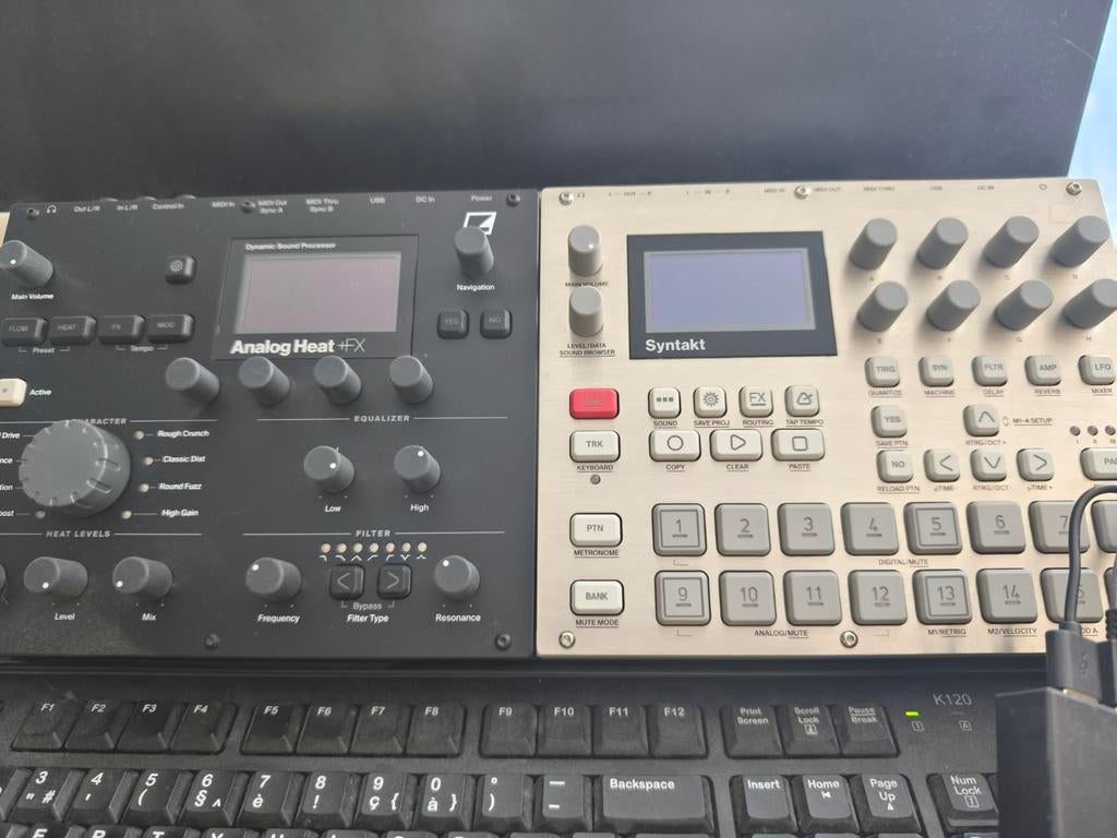 Elektron syntakt + Analog HeatFx, Muziek en Instrumenten, Verzenden