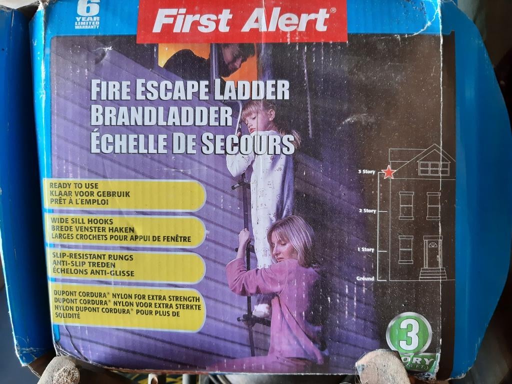 eerste hulp brandladder!, Doe-het-zelf en Bouw, Ladders en Trappen, Ladder, Ophalen