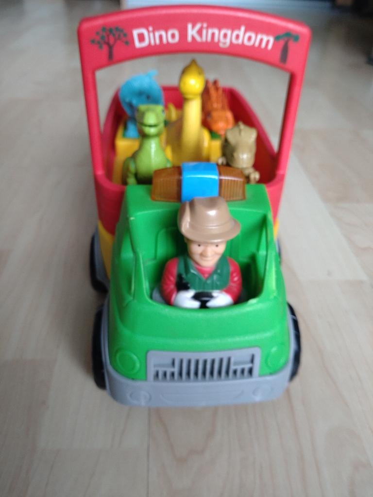 Kiddieland Dino Safari truck, Ophalen, Zo goed als nieuw